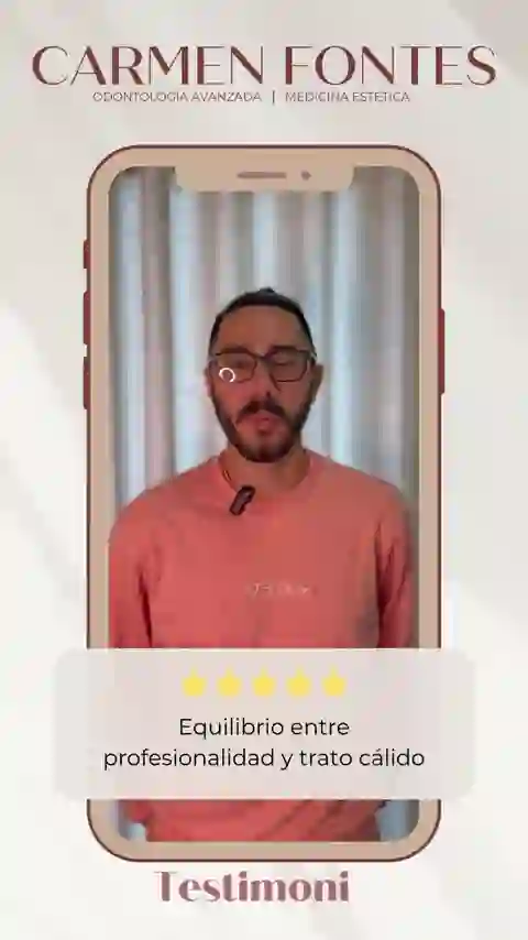 Testimonio en vídeo de Camilo — Clínica Carmen Fontes