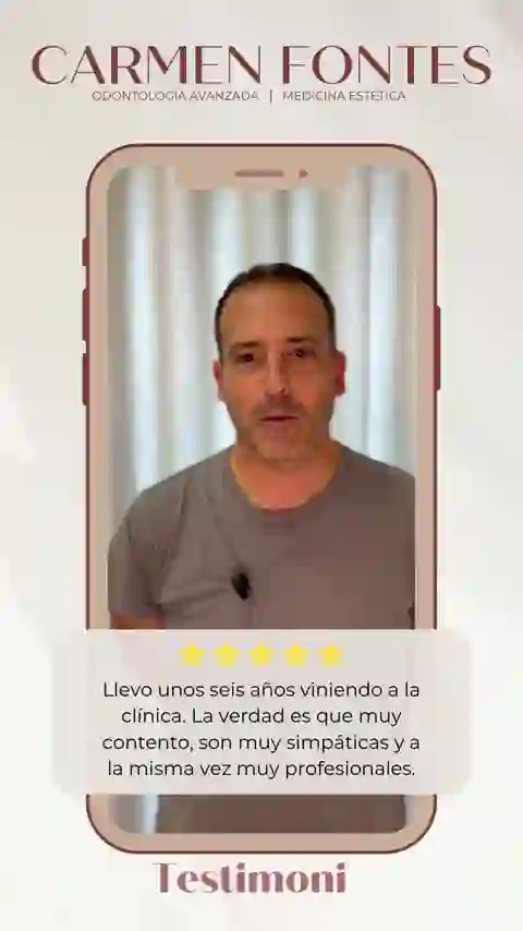 Testimonio en vídeo de Pedro — Clínica Carmen Fontes