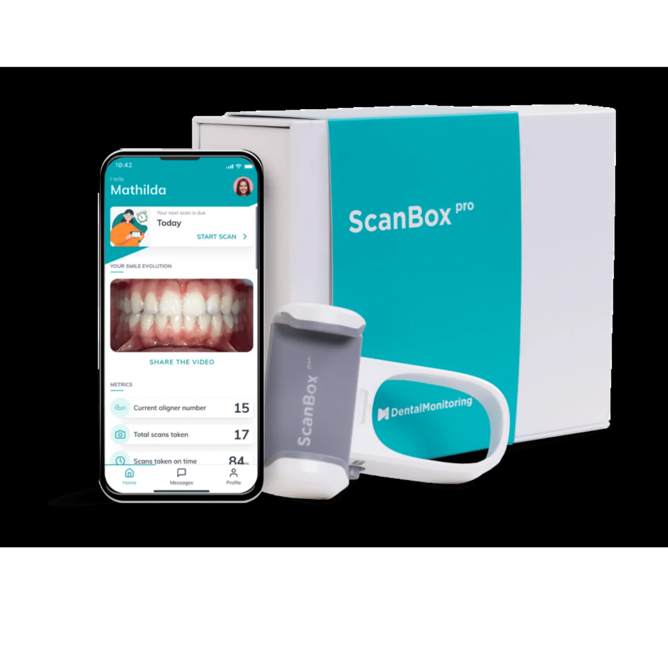 ScanBox Pro — escáner dental inteligente para seguimiento remoto desde casa